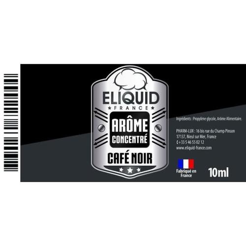 lot de 2 - Arôme Café noir 10ml - Eliquid France