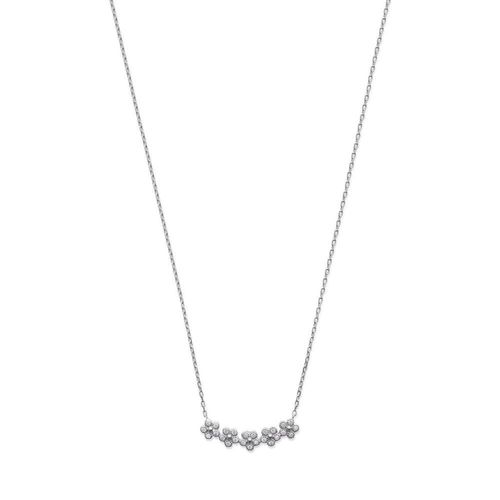 Bracelet Femme - Argent 925 - Oxyde De Zirconium - Longueur : 18 Cm