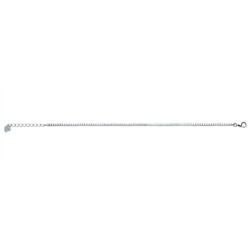 Bracelet Femme - Argent 925 - Oxyde De Zirconium - Longueur : 18 Cm