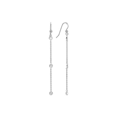 Boucles D'oreilles Femme - Oxyde De Zirconium - Argent 925