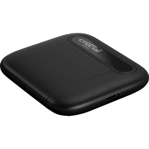 Crucial X6 - SSD - 2 To - externe (portable) - USB 3.1 Gen 2 (USB-C connecteur) - noir