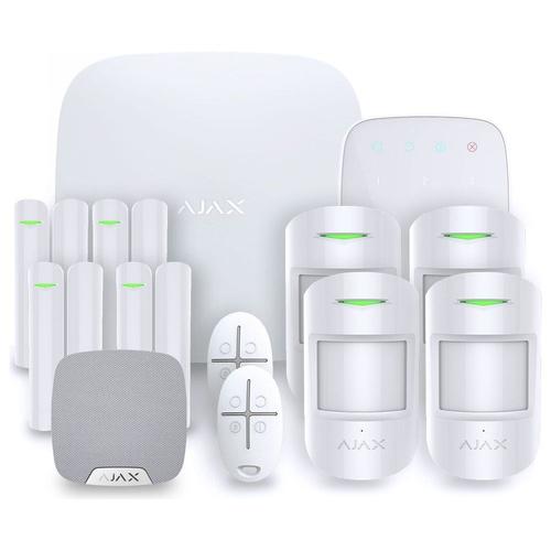 Alarme maison AJAX SYSTEMS Alarme StarterKit blanc - Kit 4