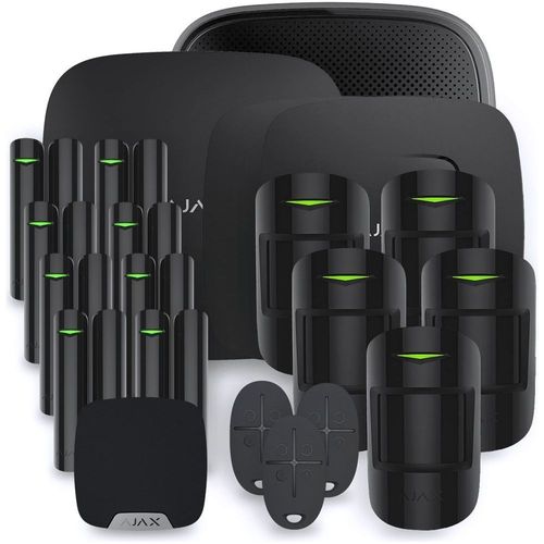 Alarme maison AJAX SYSTEMS Alarme StarterKit Plus noir - Kit 9