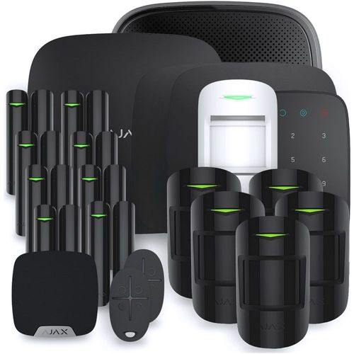 Alarme maison AJAX SYSTEMS Alarme StarterKit Plus noir - Kit 13