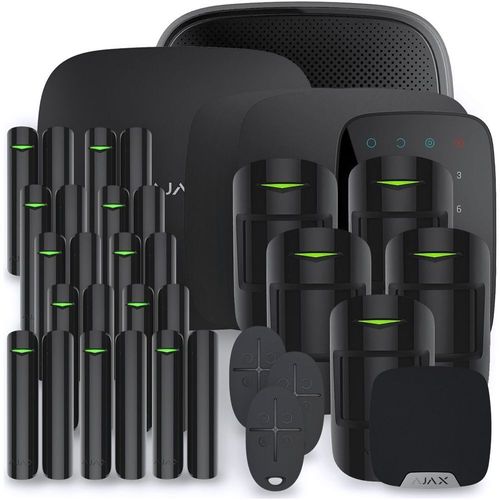 Alarme maison AJAX SYSTEMS Alarme StarterKit Plus noir - Kit 11