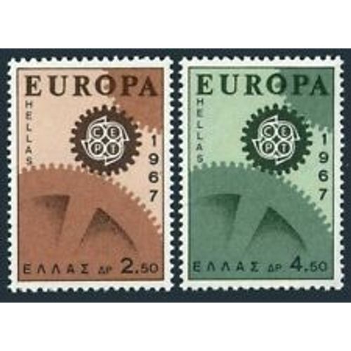 Grèce Europa Cept 1967 Neufs** Luxe