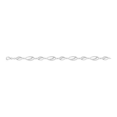Bracelet Femme - Argent 925 - Longueur : 18 Cm