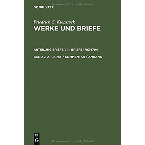 Apparat / Kommentar / Anhang