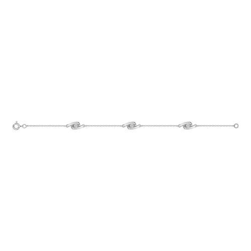Bracelet Femme - Argent 925 - Longueur : 18 Cm