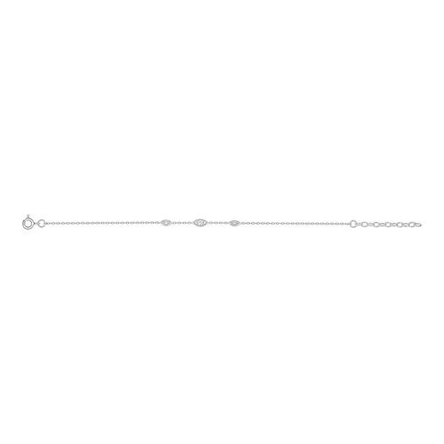Bracelet Femme - Argent 925 - Longueur : 18 Cm