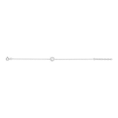 Bracelet Femme - Oxyde De Zirconium - Argent 925 - Longueur : 18 Cm