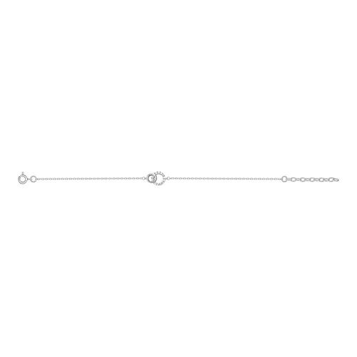 Bracelet Femme - Oxyde De Zirconium - Argent 925 - Longueur : 18 Cm