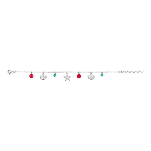 Bracelet Femme - Turquoise - Argent 925 - Longueur : 18 Cm