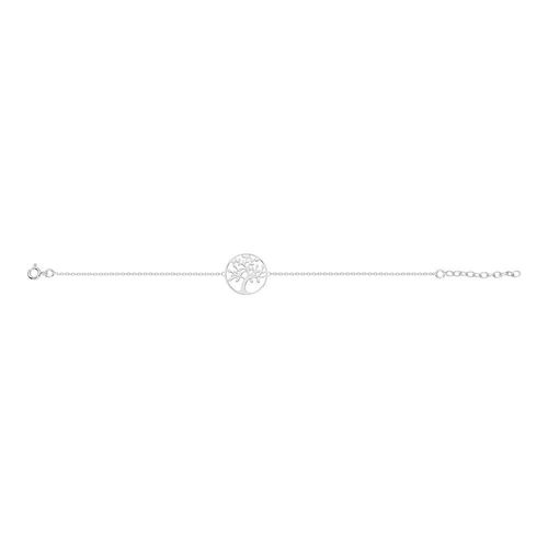 Bracelet Femme - Arbre De Vie - Argent 925 - Longueur : 18 Cm