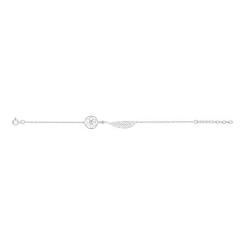 Bracelet Femme - Oxyde De Zirconium - Argent 925 - Longueur : 18 Cm