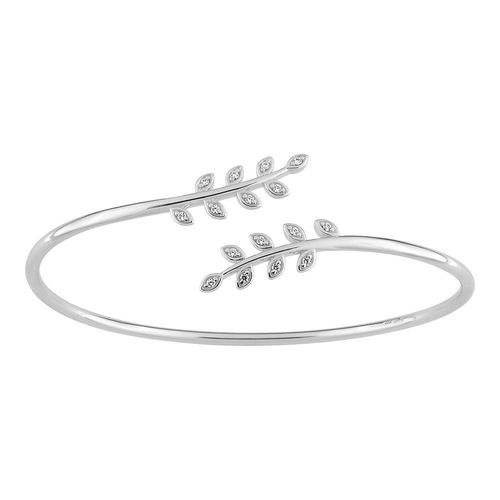 Bracelet Femme - Oxyde De Zirconium - Argent 925 - Longueur : 18 Cm