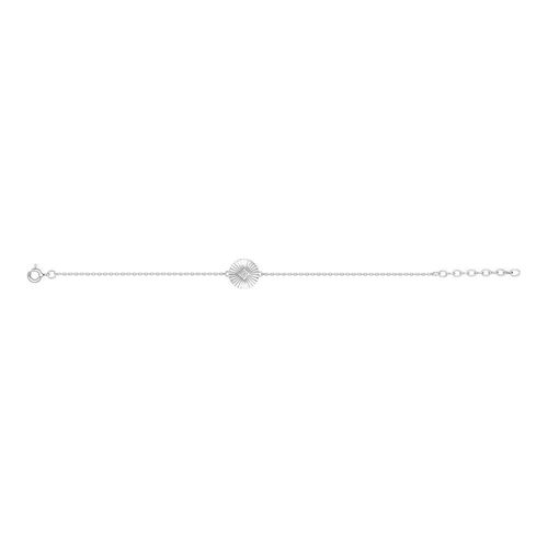 Bracelet Femme - Oxyde De Zirconium - Argent 925 - Longueur : 18 Cm