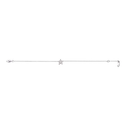 Bracelet Femme - Oxyde De Zirconium - Argent 925 - Longueur : 18 Cm