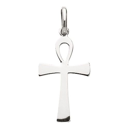 Pendentif Mixte - Argent 925 - Croix Ankh