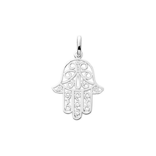 Pendentif Mixte - Argent 925 - Main De Fatma