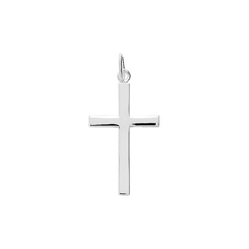 Pendentif Mixte - Argent 925 - Croix
