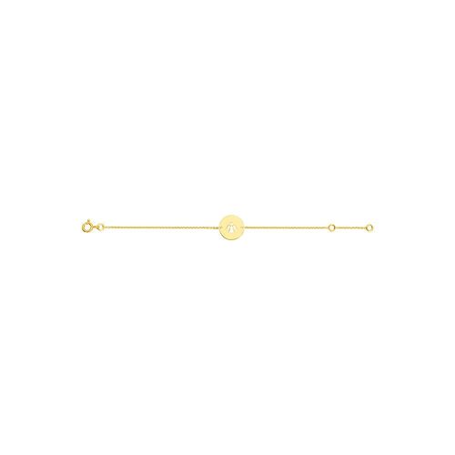 Bracelet Enfant - Or 9 Carats - Longueur : 18 Cm