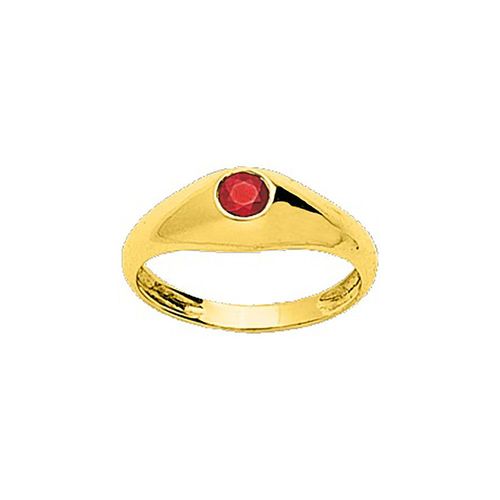 Jonc Mixte - Rubis - Or 18 Carats