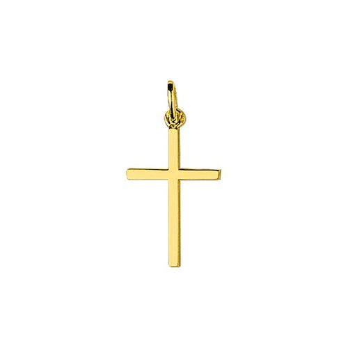 Pendentif Mixte - Or 18 Carats - Croix