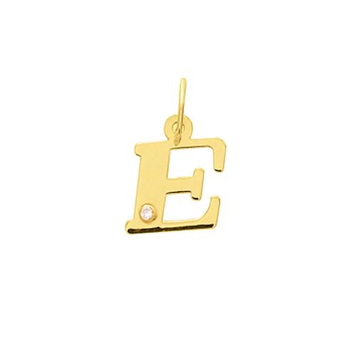 Pendentif Femme - Or 18 Carats - Diamant 0.01 Carats