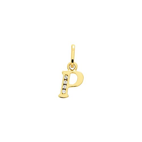 Pendentif Enfant - Or 18 Carats - Diamant 0,032 Carats