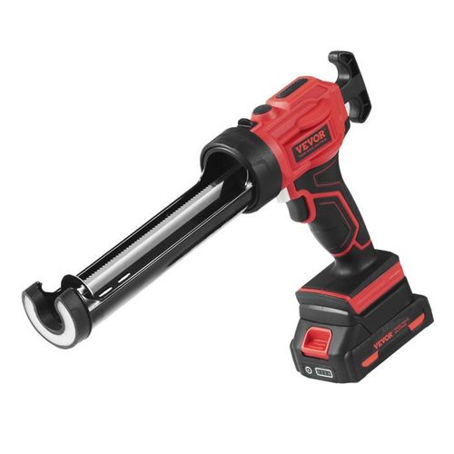 Pistolet à Cartouche Électrique sans Fil-VEVOR-300 mL Pistolet à Mastic 20 V Pistolet à Calfeutrer-Calfeutrer, Remplir, Sceller