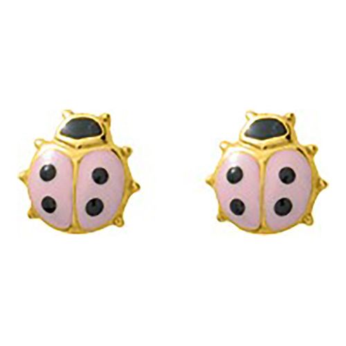 Boucles D'oreilles Enfant - Or 18 Carats - Coccinelle