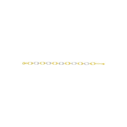 Bracelet Femme - Or 18 Carats - Longueur : 18 Cm