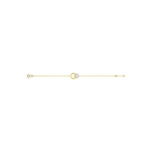 Bracelet Femme - Or 18 Carats - Longueur : 18 Cm