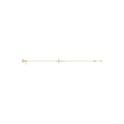 Bracelet Femme - Or 18 Carats - Longueur : 18 Cm