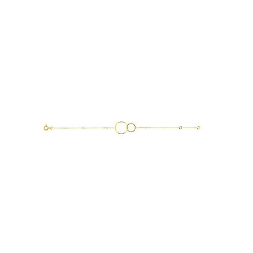 Bracelet Femme - Or 18 Carats - Longueur : 18 Cm