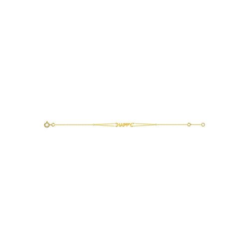 Bracelet Femme - Or 18 Carats - Longueur : 18 Cm