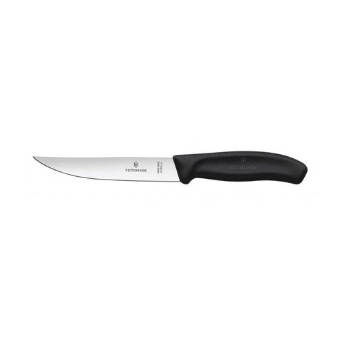Victorinox 6.7903.14 Boite De 6 Couteau Steak « Gaucho », Lame 14 Cm Inox, Manche Polypropylène Noir.