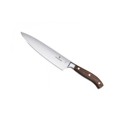 Victorinox 7.7400.20g Couteau Chef/Cuisine Forgé Grand Maître Rosewood, Lame 20 Cm, Manche Bois De Palissandre.