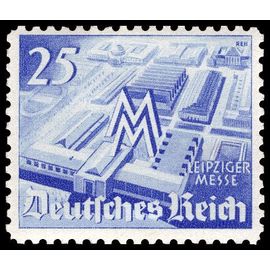 Allemagne, 3ème Reich 1940, Très Beau Timbre Neuf** Luxe Yvert 666, Foire De Leipzig, Vue Aérienne.
