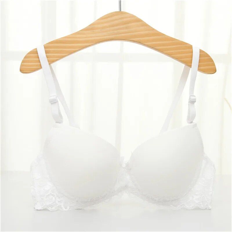 Sous-Vêtements En Dentelle Pour Adolescents,Lingerie Pour Jeunes Filles,Soutien-Gorge Pour Enfants,Petite Taille 14/16/18 Ans - Type White-16
