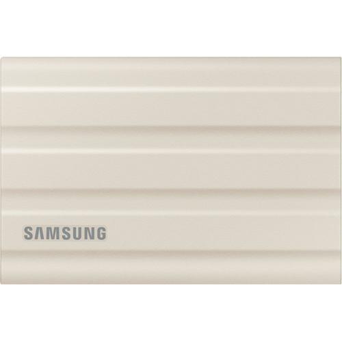Samsung T7 Shield MU-PE1T0K - SSD - chiffré - 1 To - externe (portable) - USB 3.2 Gen 2 (USB-C connecteur) - AES 256 bits - beige