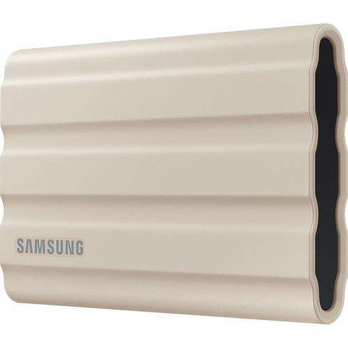 Samsung T7 MU-PC2T0H - SSD - chiffré - 2 To - externe (portable) - USB 3.2  Gen 2 (USB-C connecteur) - AES 256 bits - bleu indigo