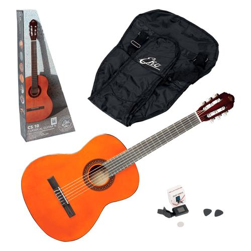 Pack Guitare Classique 4/4 (Adulte) Avec 7 Accessoires (noire)