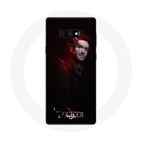 Coque Pour Samsung Galaxy Note 9 Lucifer Série Fond Noir
