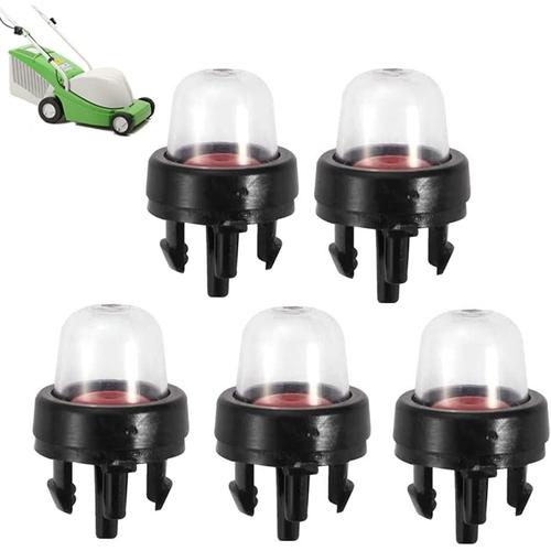 5 Pcs Carburateur Pompe D'amorçage Ampoules À Carburateur Amorce De Carburateur Pompe À Carburant Amorce À Bulles D'huile Pompe À Carburant Tronçonneuse Pour Tronçonneuse Souffleur Tondeuse Carburateur Débroussailleuse Tondeuse À Gazon