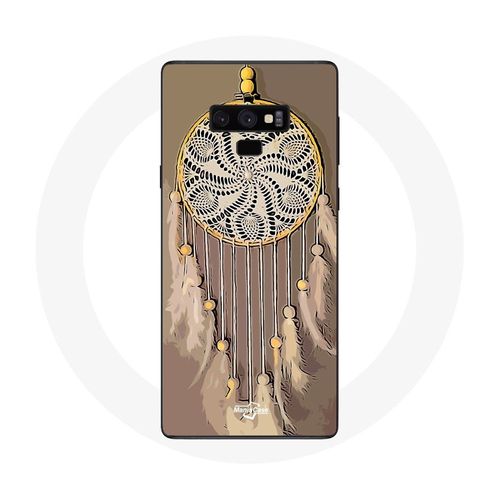 Coque Pour Samsung Galaxy Note 9 Attrape Rêve Marron Capteur De Rêves