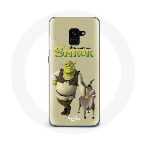 Coque Pour Samsung Galaxy A8 Plus Shrek Et L'âne Film