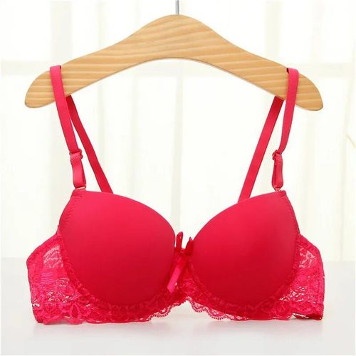 Sous-Vêtements En Dentelle Pour Adolescents,Lingerie Pour Jeunes Filles,Soutien-Gorge Pour Enfants,Petite Taille 14/16/18 Ans - Type Rouge-12