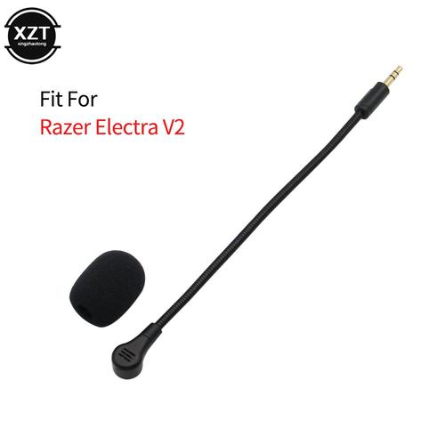 MICROPHONE,--Micro pour casque de jeu Razer Electra V2, oreillettes de remplacement